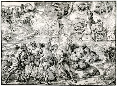अब्राहम बलिदान, 1516-1518, 1937 द्वारा उगो दा कार्पियो