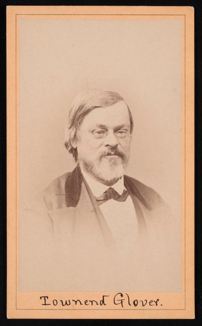 टाउनेंड ग्लोवर का पोर्ट्रेट 1813-1883, 1873। द्वारा उल्के ब्रोस