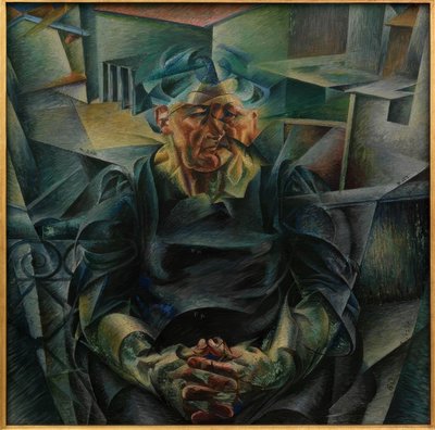 क्षैतिज निर्माण द्वारा Umberto Boccioni