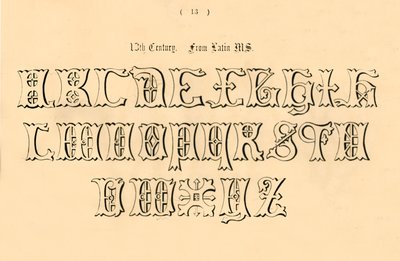 13 वीं सदी। लैटिन एमएस से; 1862 द्वारा अज्ञात