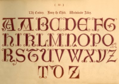 13 वीं सदी। हेनरी द थर्ड। वेस्टमिंस्टर एब्बे, 1862 द्वारा अज्ञात