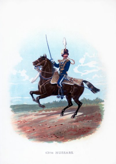 13 वां हुसर्स, 1889 द्वारा अज्ञात