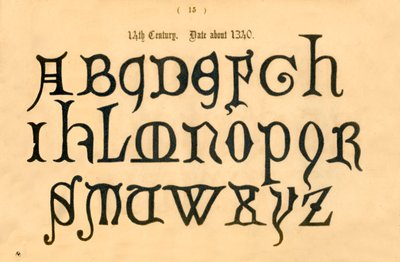 14 वीं शताब्दी। दिनांक 1340, 1862 द्वारा अज्ञात