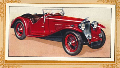 एसी स्पोर्ट्स टू-सीटर, c1936 द्वारा अज्ञात