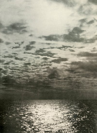 सी फ्रोज़ ओवर से पहले एक क्लाउड इफ़ेक्ट, c1908, 1909 द्वारा अज्ञात