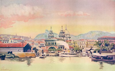 रियो कॉर्न्स घाट का एक कोना, 1914 द्वारा अज्ञात