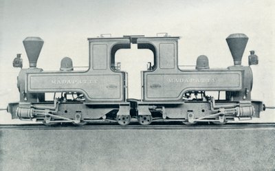 ए डबल लोकोमोटिव, 1922। द्वारा अज्ञात