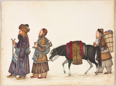 टार्टर्स का एक परिवार, सी। 1885। द्वारा अज्ञात