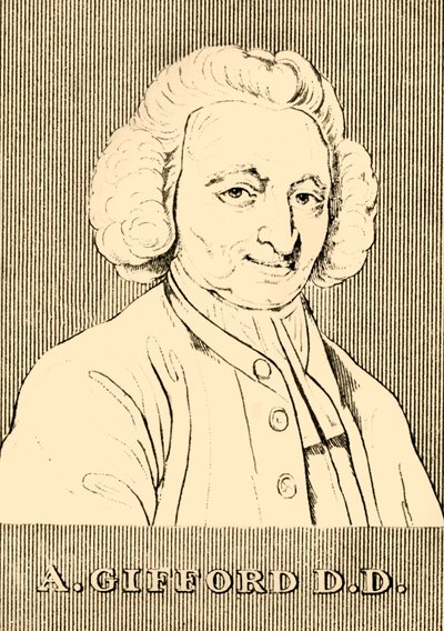 ए। गिफर्ड डीडी, 1700-1784, 1830। द्वारा अज्ञात