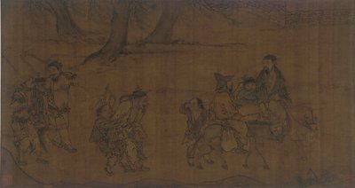 यात्रा करने वाले कामगारों का एक समूह, 1368-1644। द्वारा अज्ञात