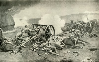 रॉयल हॉर्स आर्टिलरी के पास एक हीरो कम्पाउंड, 1919 के पास। द्वारा अज्ञात
