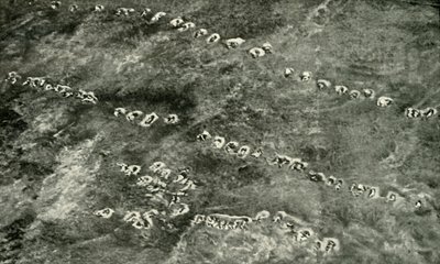 ए इन्फैंट्री अटैक अक्रॉस नो मैंस लैंड, 1919। द्वारा अज्ञात