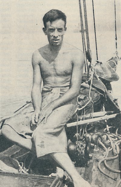 एक आधुनिक यूलिसिस। 1936 में फिजी द्वीप समूह के सुवा में गेरॉल्ट ने फोटो खिंचवाई द्वारा अज्ञात