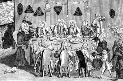 एक पैरिश पर्व, 1741 द्वारा अज्ञात