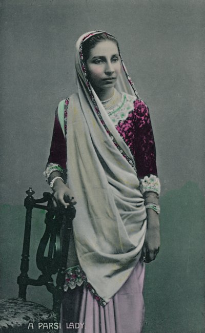 ए पारसी लेडी, c1930s। द्वारा अज्ञात