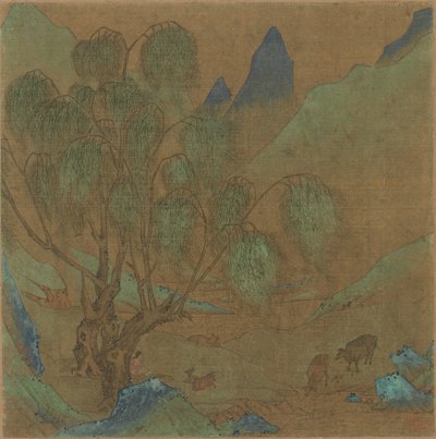 एक देहाती दृश्य, 1271-1368। द्वारा अज्ञात