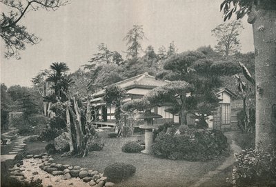 योकोहामा में एक निजी उद्यान, c1892 द्वारा अज्ञात