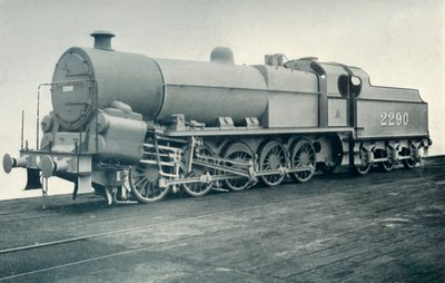 1922 के मिडलैंड पर एक उल्लेखनीय लोकोमोटिव। द्वारा अज्ञात