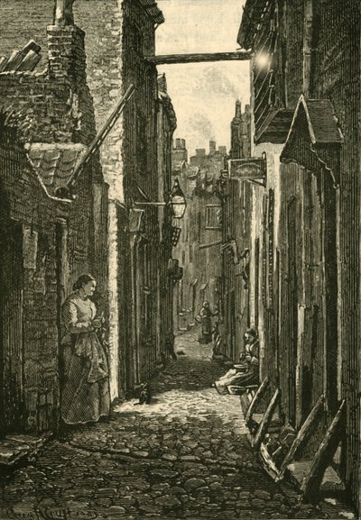 ए रो, यारमाउथ, 1898। द्वारा अज्ञात