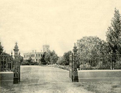 एक विक्टोरिया निजी निवास, 1901। द्वारा अज्ञात