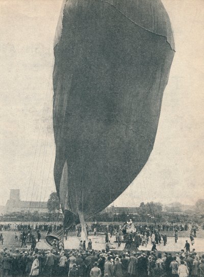 प्रोफेसर पिककार्ड्स के लिए एक विशाल गुब्बारा आवश्यक था, c1936 c1937 द्वारा अज्ञात