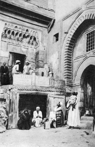 काहिरा, मिस्र का एक सुरम्य कोने, c1920s द्वारा अज्ञात