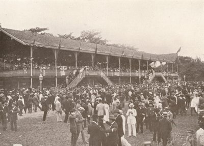 डर्बी क्लब रेसकोर्स एनक्लोजर, 1914 का एक हिस्सा द्वारा अज्ञात