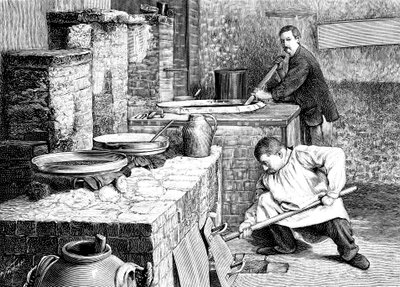 सोडियम कार्बोनेट, c1900 का उपयोग करके पिचब्लेंड से रेडियम के अलगाव में एक चरण द्वारा अज्ञात