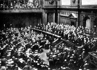 जर्मन गणराज्य की संसद रैहस्टैग की एक विशिष्ट बैठक, 1926 द्वारा अज्ञात