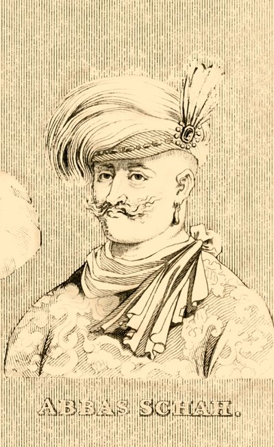 अब्बास शाह, 1571-1629, 1830। द्वारा अज्ञात