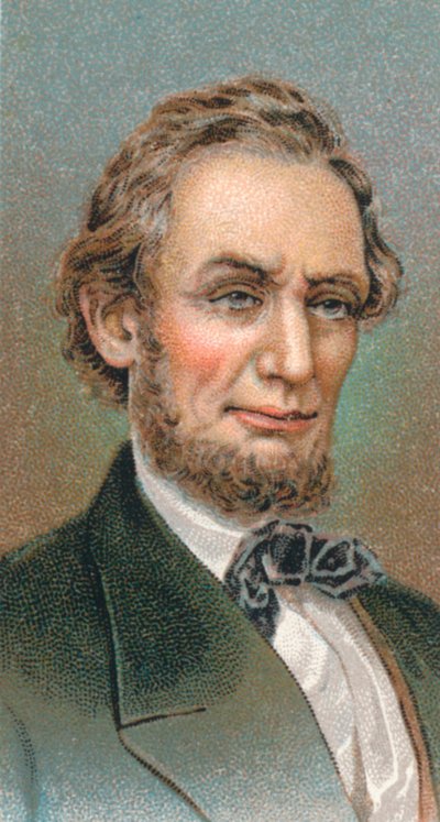 अब्राहम लिंकन 1809-1865 16 वें संयुक्त राज्य अमेरिका के राष्ट्रपति, 1924 द्वारा अज्ञात