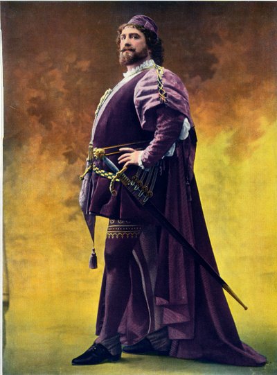 राष्ट्रीय अकादमी। - ओथेलो - इयागो - एम। डेलमास, 1904। द्वारा अज्ञात