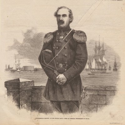 एडमिरल स्टीफन स्टीवनोविच लेसोवस्की 1816-1866, 1863 द्वारा अज्ञात