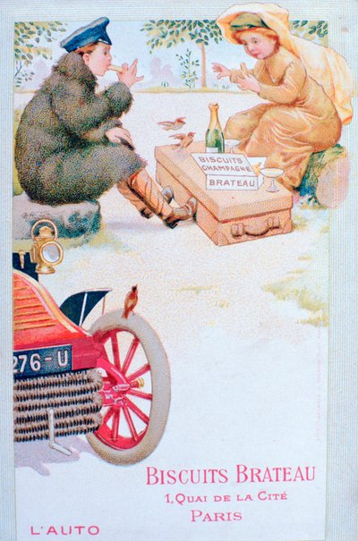 बिस्कुट ब्रेटो के लिए विज्ञापन, c1900s द्वारा अज्ञात