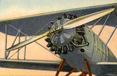 हेदरनहाइमर कुफ़्फ़र-वर्कर कॉपर वर्क्स, 1932 द्वारा बनाया गया एरोन-रीड मेटल प्रोपेलर। द्वारा अज्ञात