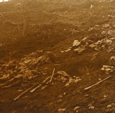 हमले के बाद, लेस ,पारेस, उत्तरी फ्रांस, 1915। द्वारा अज्ञात
