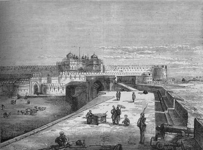 आगरा, सी 1880 द्वारा अज्ञात