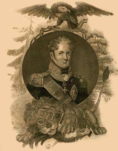 रूस के अलेक्जेंडर सम्राट, 1777-1825, 1816। द्वारा अज्ञात