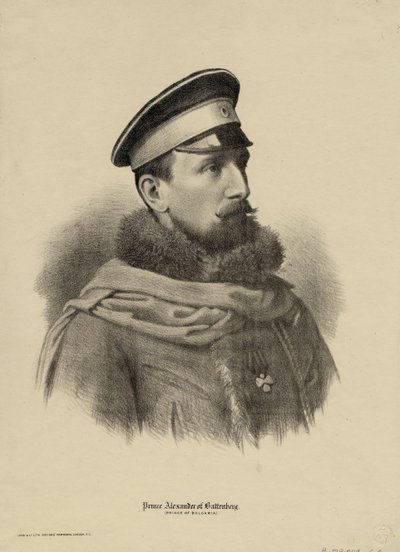 अलेक्जेंडर जोसेफ 1857-1893, बुल्गारिया का राजकुमार, 1880 द्वारा अज्ञात