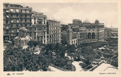 अल्जीरिया - स्क्वायर लेफेर्री, c1930 द्वारा अज्ञात