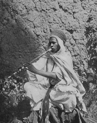 अल्जीरियाई मूल बांसुरी वादक, 1912 द्वारा अज्ञात