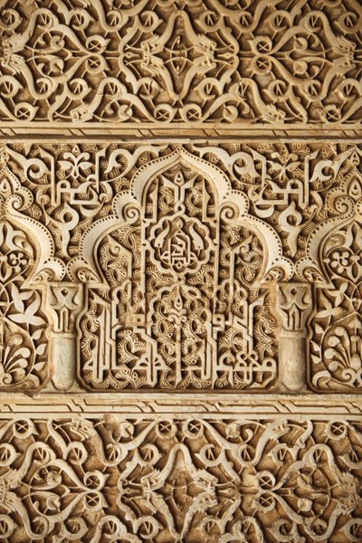 अलहम्ब्रा - नासरिड पैलेस- पैलेस ऑफ द लायंस स्कल्पचर द्वारा अज्ञात