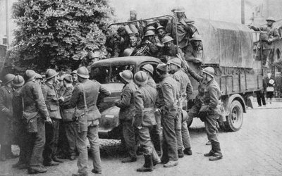 मित्र राष्ट्रों को बेल्जियम में सहायता, 1940, 1940 द्वारा अज्ञात