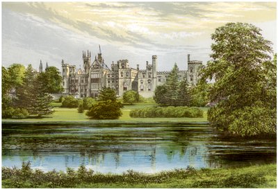 Alton Towers, Staffordshire, Shrewsbury के घर, c1880 द्वारा अज्ञात