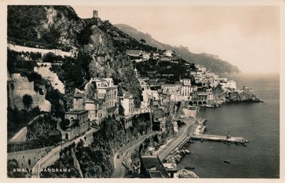 अमाल्फी - पैनोरमा, c1910। द्वारा अज्ञात