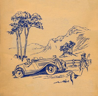 मोटर कार फ्रंट कवर का एक एल्बम, c1936 द्वारा अज्ञात