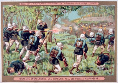 1883-1896 के मेडागास्कर के होवाओं के खिलाफ एक सगाई द्वारा अज्ञात