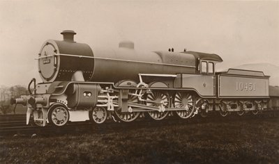 एक एलएमएस सुपरहीटेड एक्सप्रेस पैसेंजर इंजन, 1927। द्वारा अज्ञात