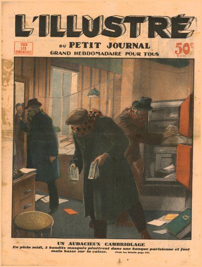 एक दुस्साहसिक चोरी, 1932। द्वारा अज्ञात