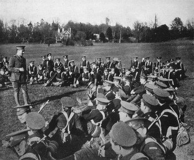पार्क्स, ऑक्सफोर्ड, 1915 में एक ओपन-एयर व्याख्यान द्वारा अज्ञात